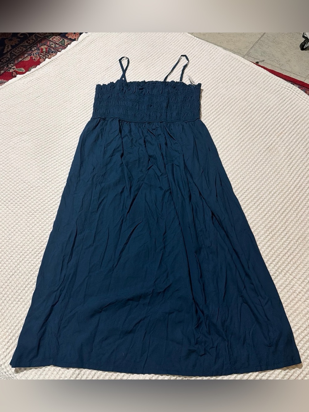 Old Navy Navy Blue Maxi Sundress